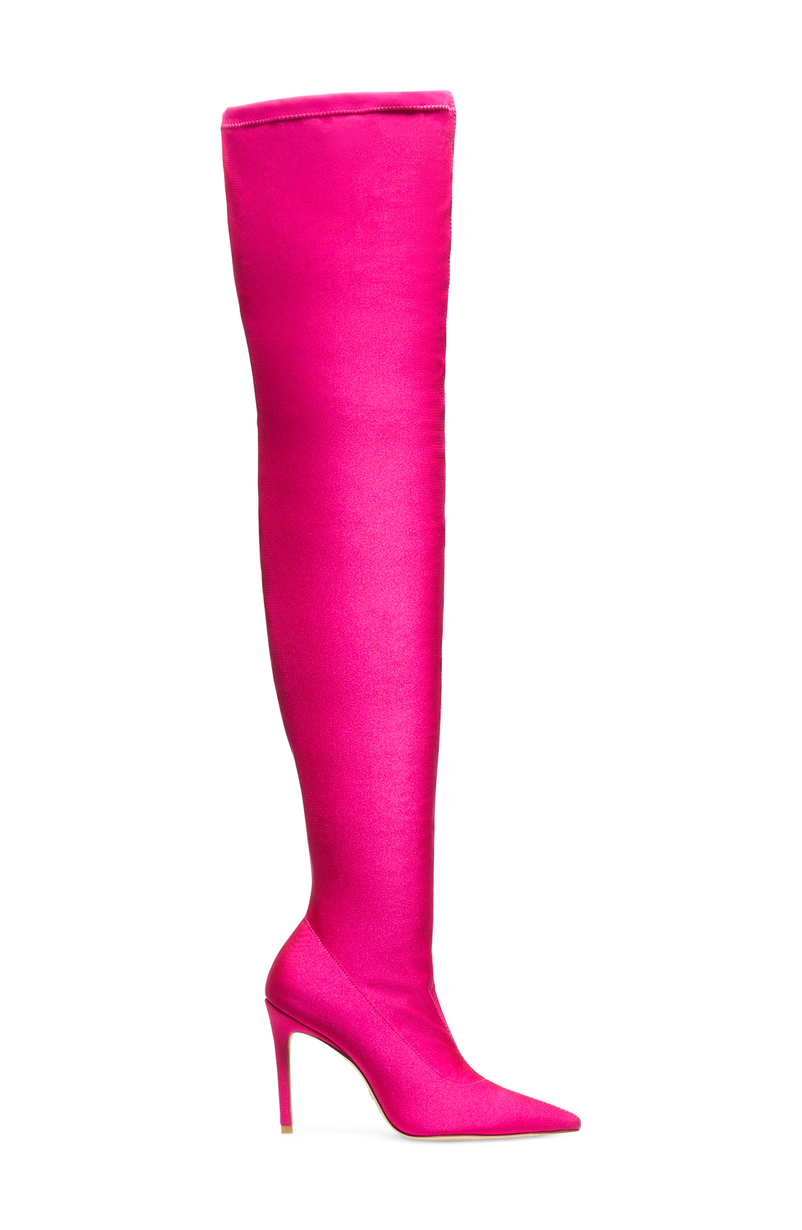 Ultrastuart 100 Stretch Over the Knee Boot, Alternate, color, MAGENTA