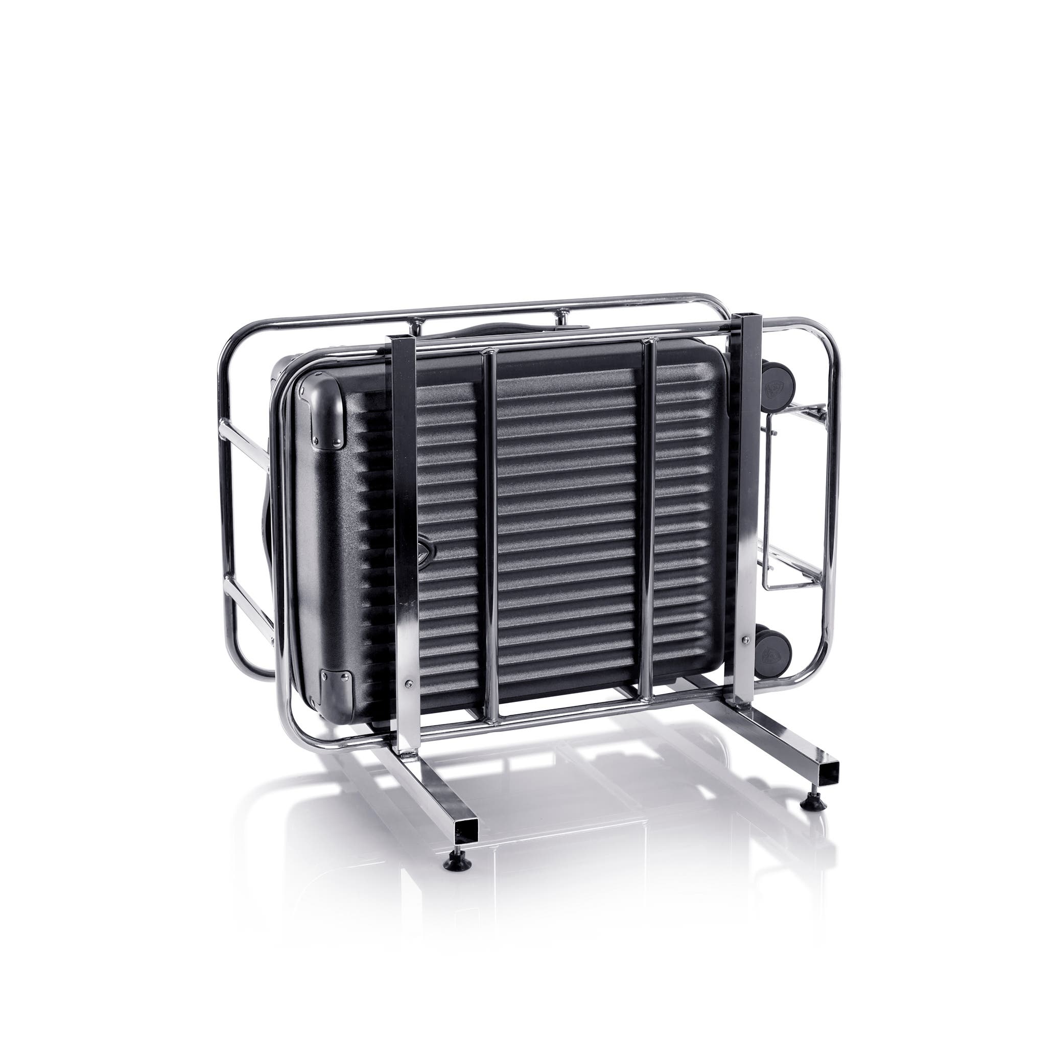 Heys Luxe 21 Inch Carry-on Luggage, Alternate, color, Gunmetal