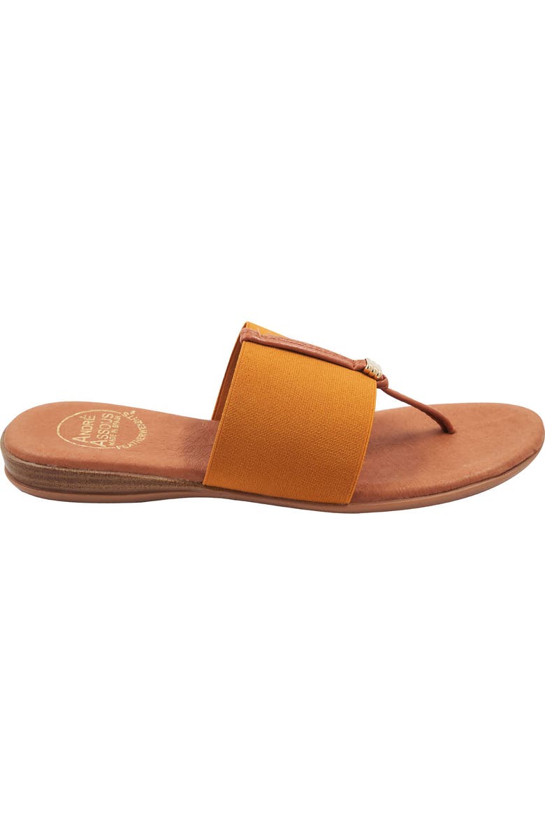 André Assous Nice Featherweights<sup>™</sup> Slide Sandal, Alternate, color, Marigold