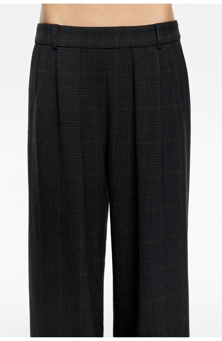 Bimba y Lola Darted Straight Leg Trousers, Alternate, color, Dark Grey