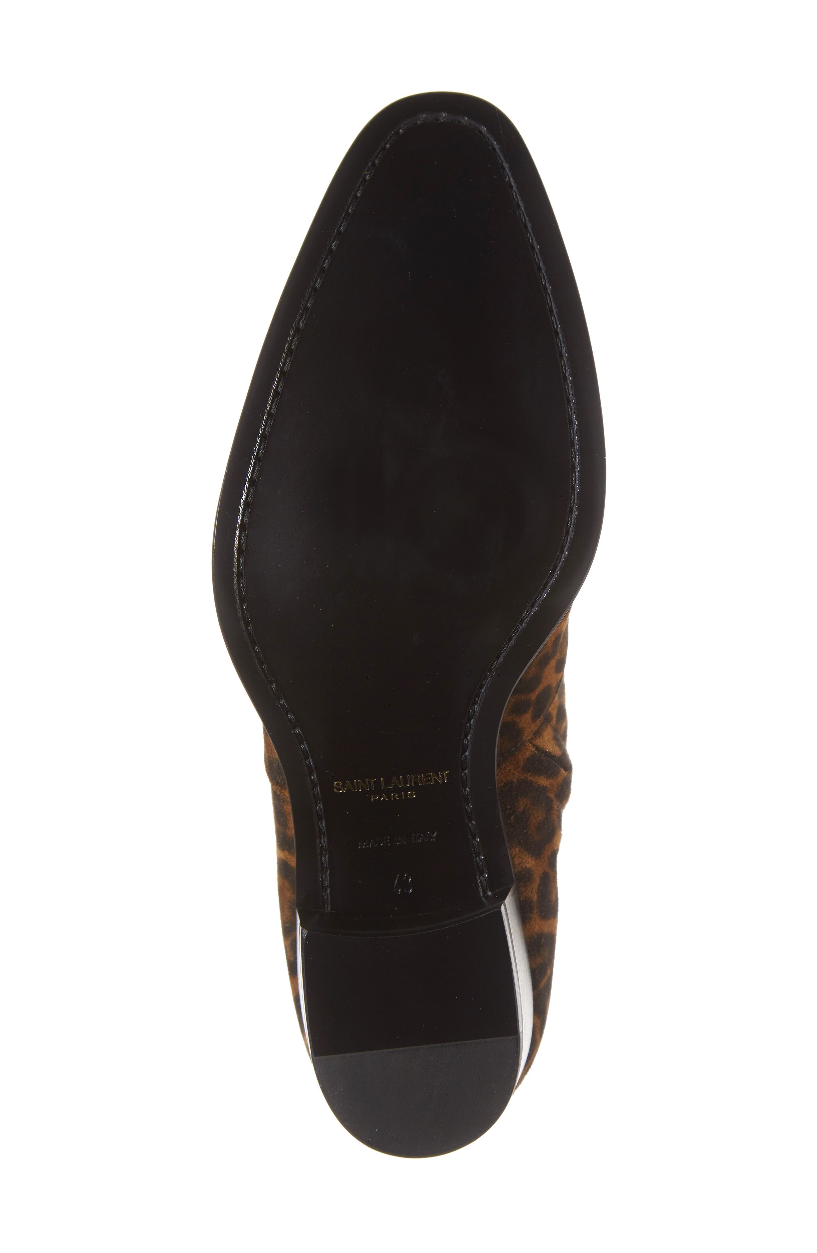 Saint Laurent Wyatt Zip Boot, Alternate, color, 