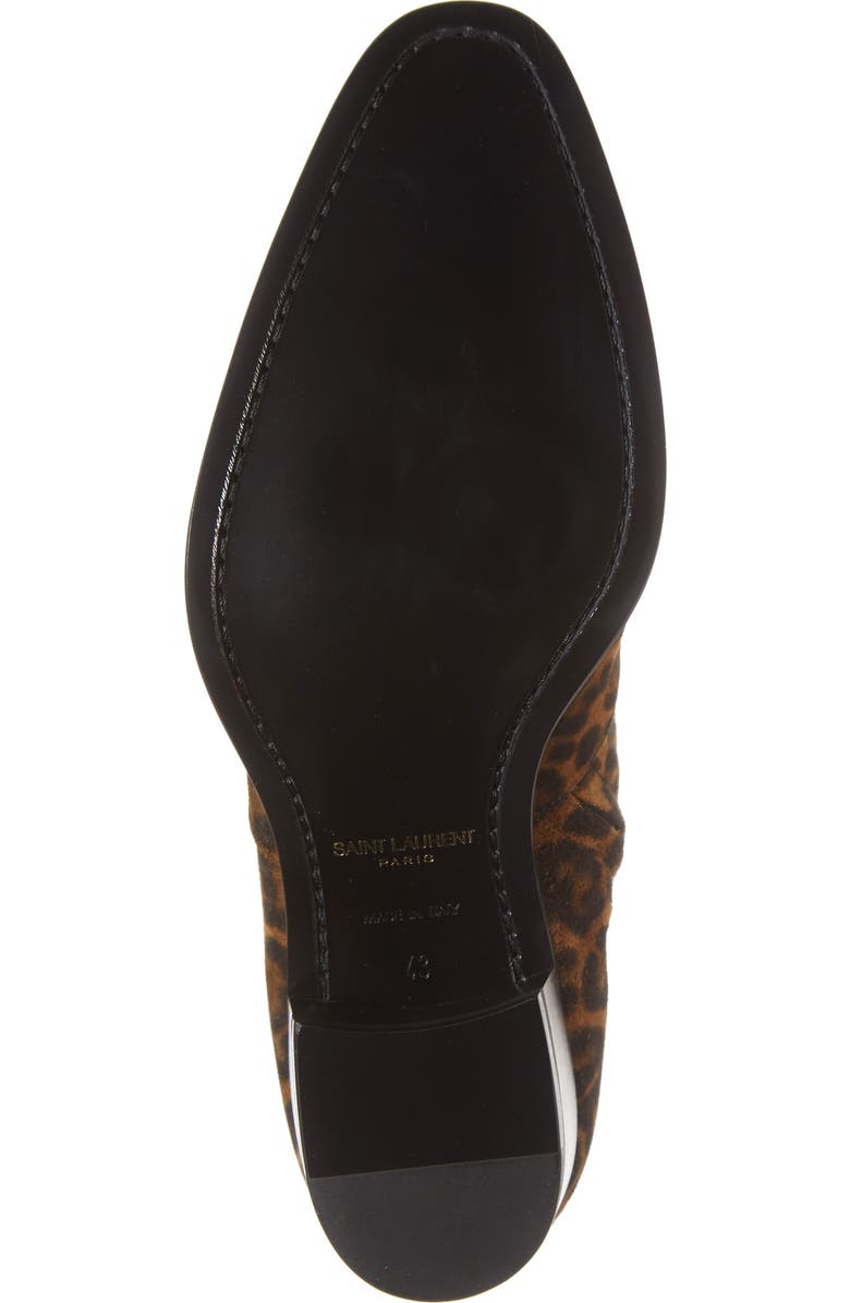 Saint Laurent Wyatt Zip Boot, Alternate, color,