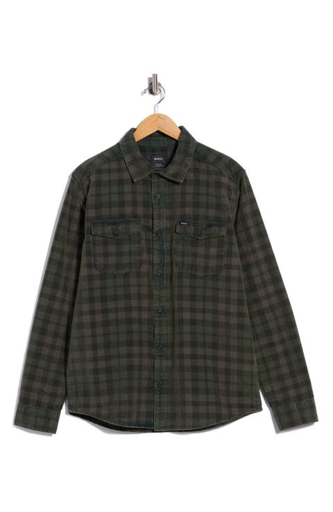 Artifice Cotton Corduroy Button-Up Shirt