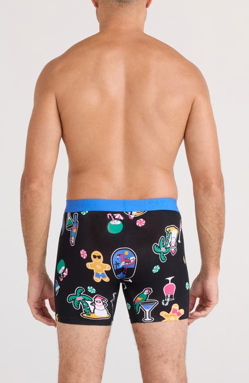 Saxx Vibe Xtra Soft Comfort Boxer Briefs In Multi
