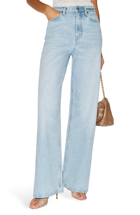 Cary Slouchy High Rise Wide Leg Jeans
