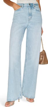 Reformation Cary Slouchy High Rise Wide Leg Jeans