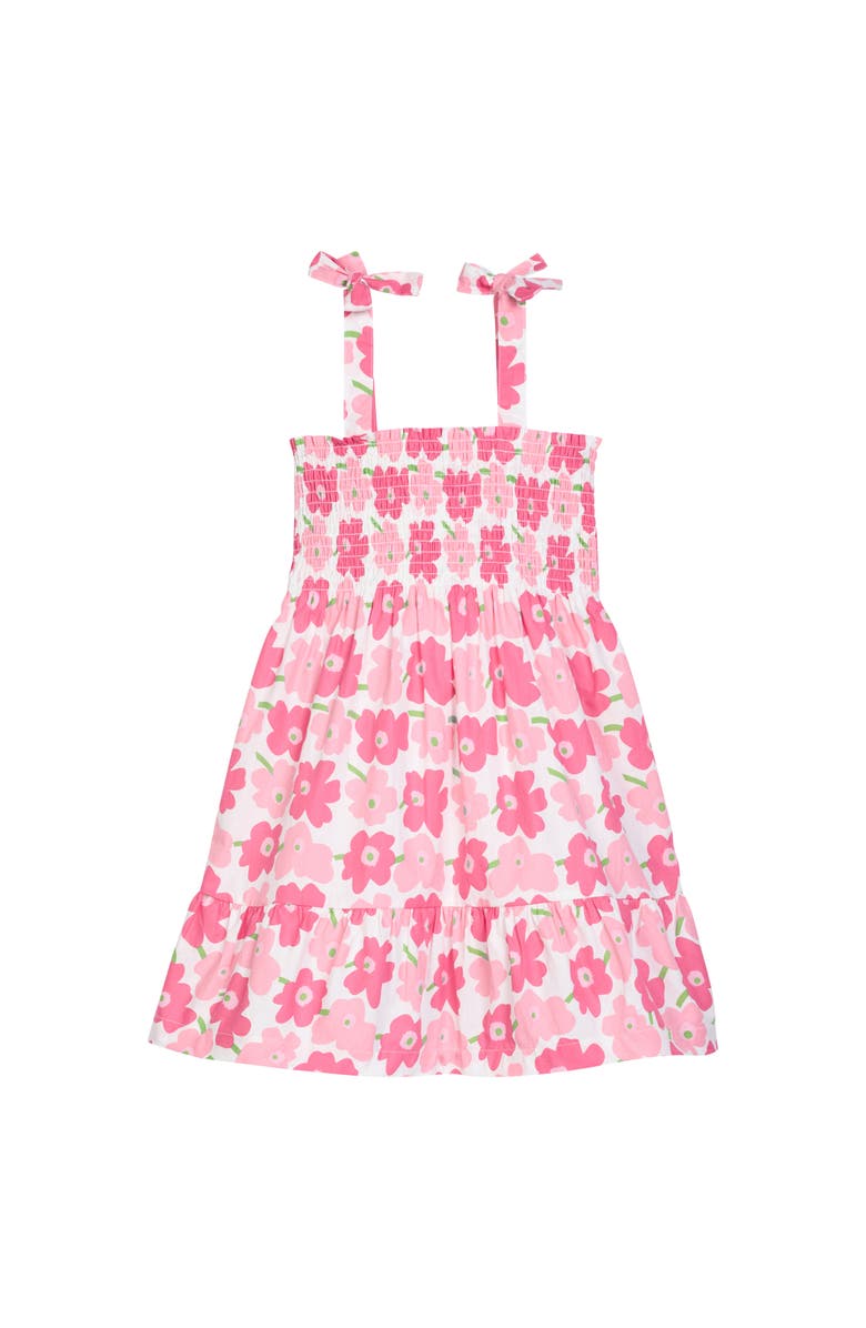 BISBY Kids' Wide Strap Lucy Dress, Main, color, Piccadilly Pinks