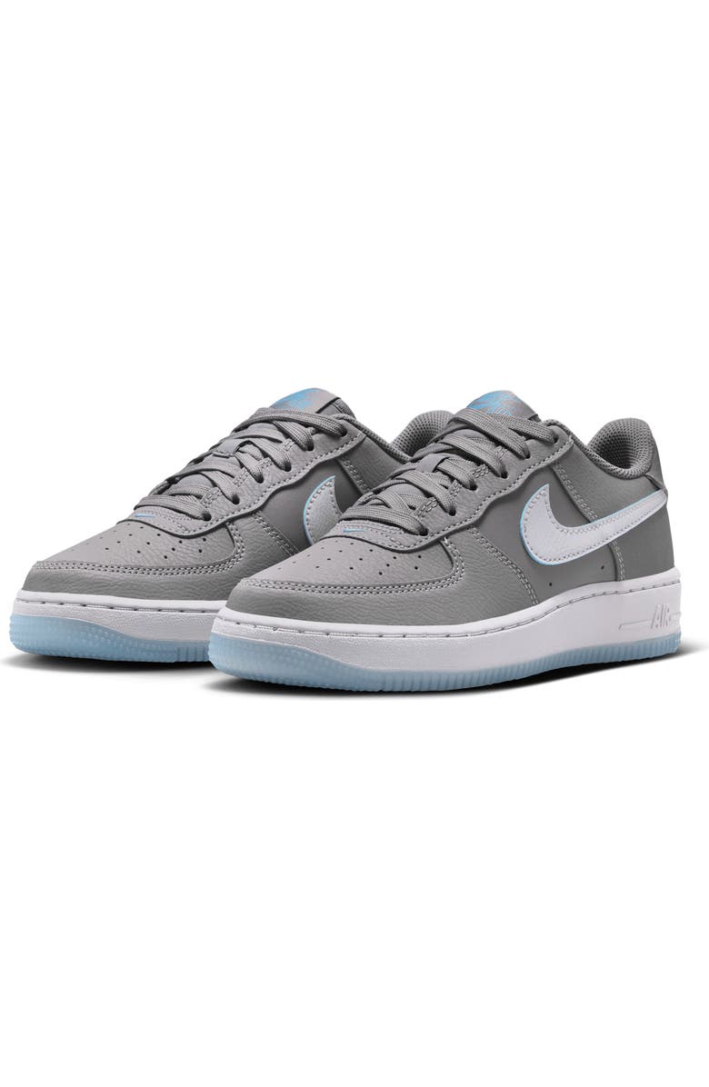 Nike Kids' Air Force 1 SE Basketball Sneaker, Main, color, Pencil Point/ Blue/ Wolf Grey