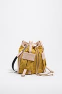 Bimba y Lola Small Cotton Bucket Bag