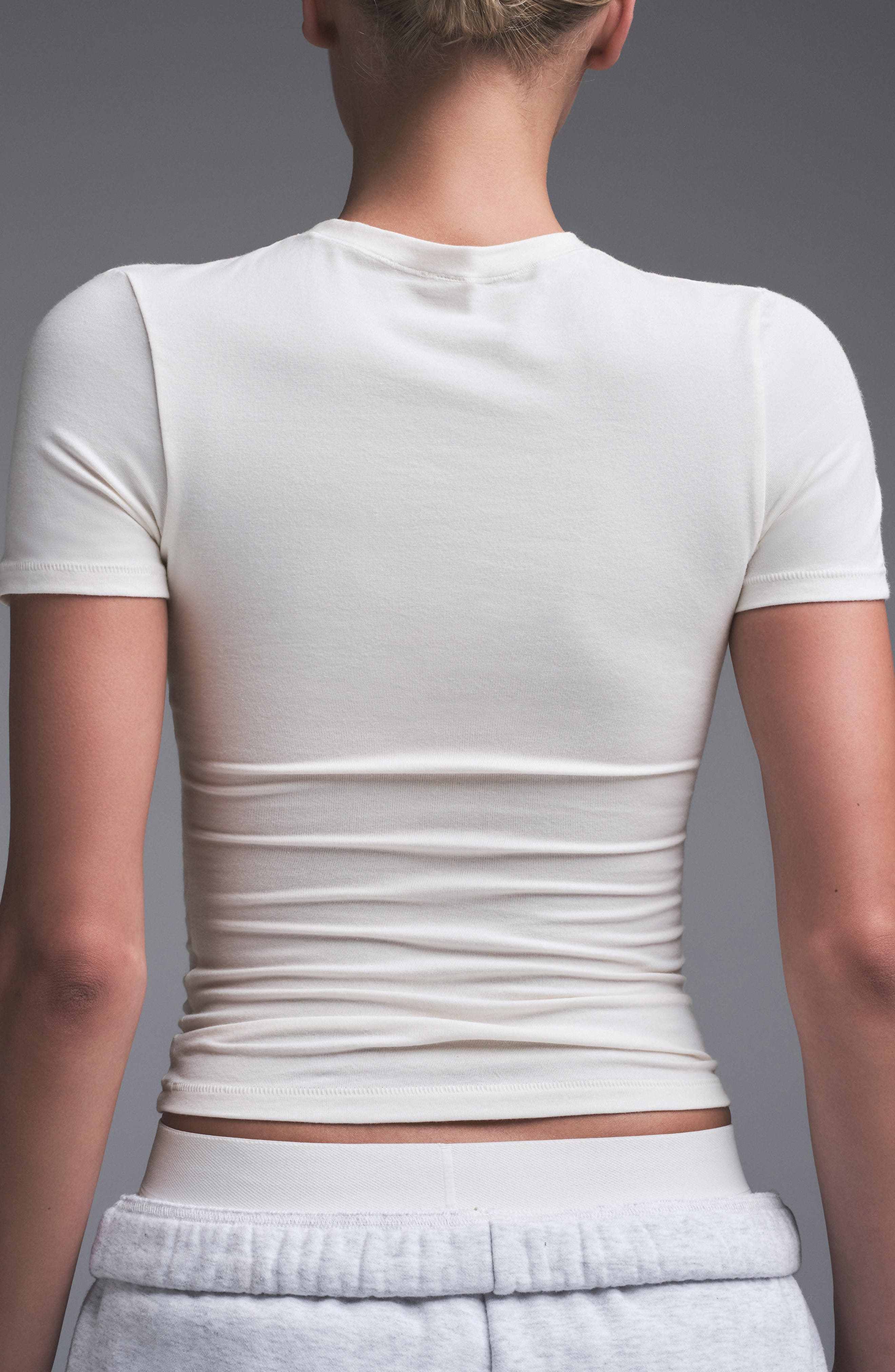 Stretch Cotton Jersey T-Shirt - image 5