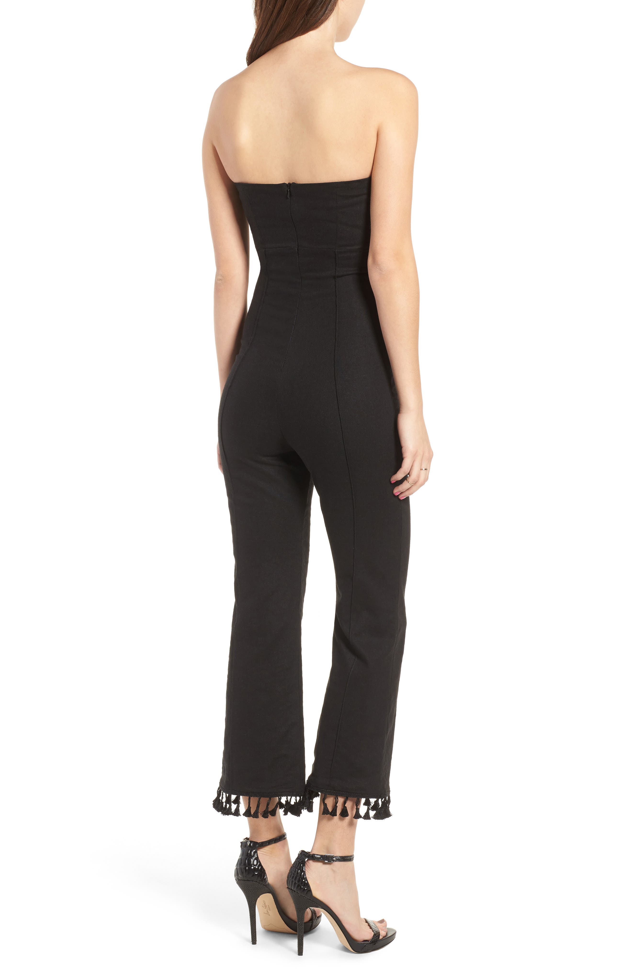 STONE COLD FOX Naples Crop Jumpsuit (Women) | Nordstrom