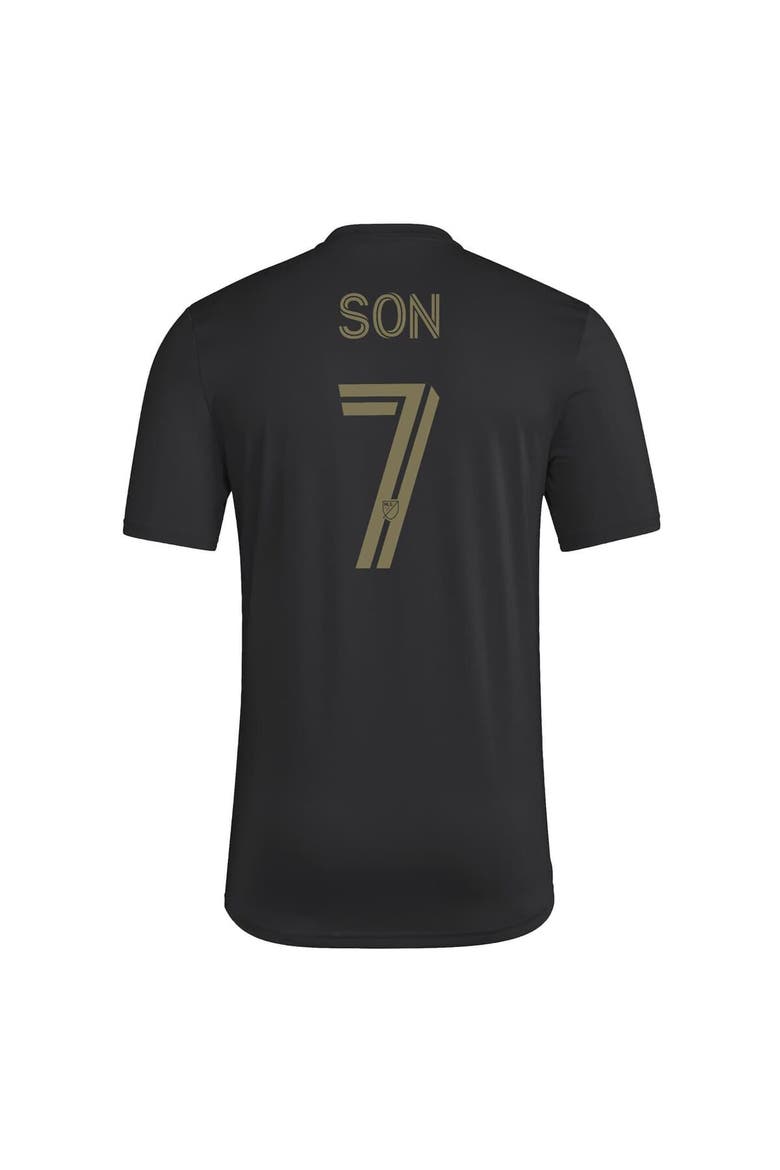Men's adidas Son Heung-Min Black LAFC Pre-Game T-Shirt, Alternate, color, Black