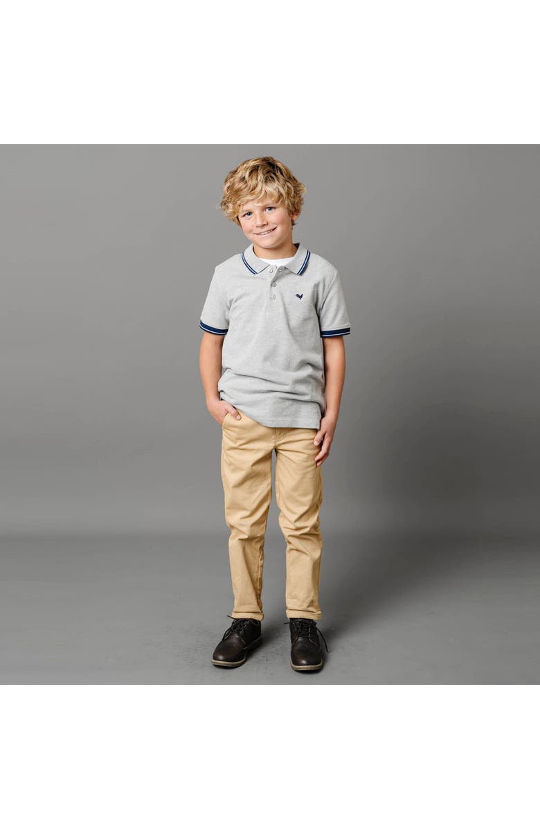 Hope & Henry Kids' Organic Skinny Stretch Twill Chino Pant, Alternate, color, Skinny Stretch Khaki