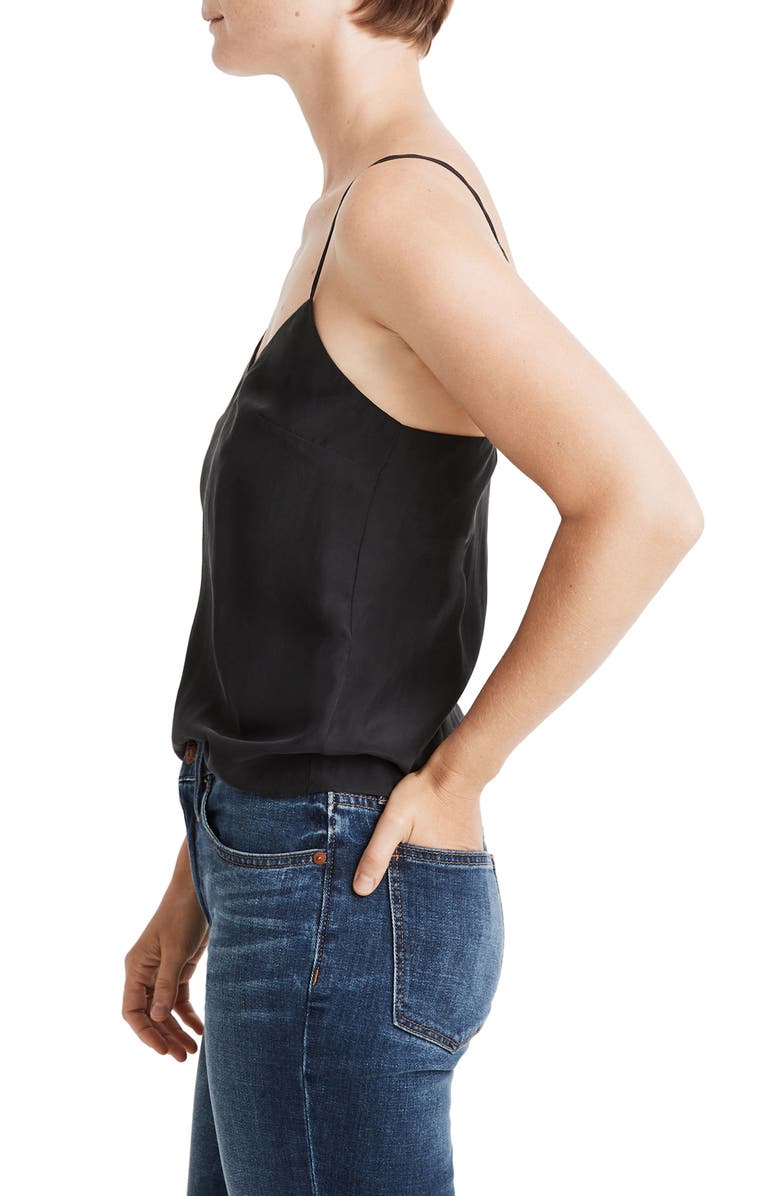 Madewell Silk Camisole Top, Alternate, color, 