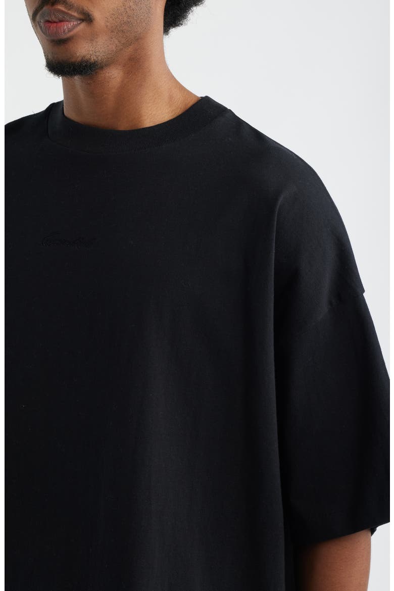 Signature '90s Fit Logo T-Shirt, Alternate, color, BLACK