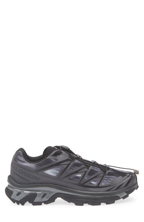 Salomon Gender Inclusive Xt-6 Camo Trail Shoe In Black