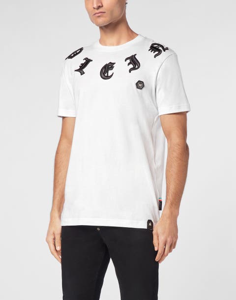T-Shirt Round Neck Gothic Plein Men