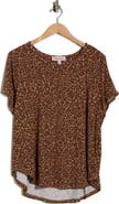 PHILOSOPHY REPUBLIC CLOTHING Short Sleeve High-Low T-Shirt