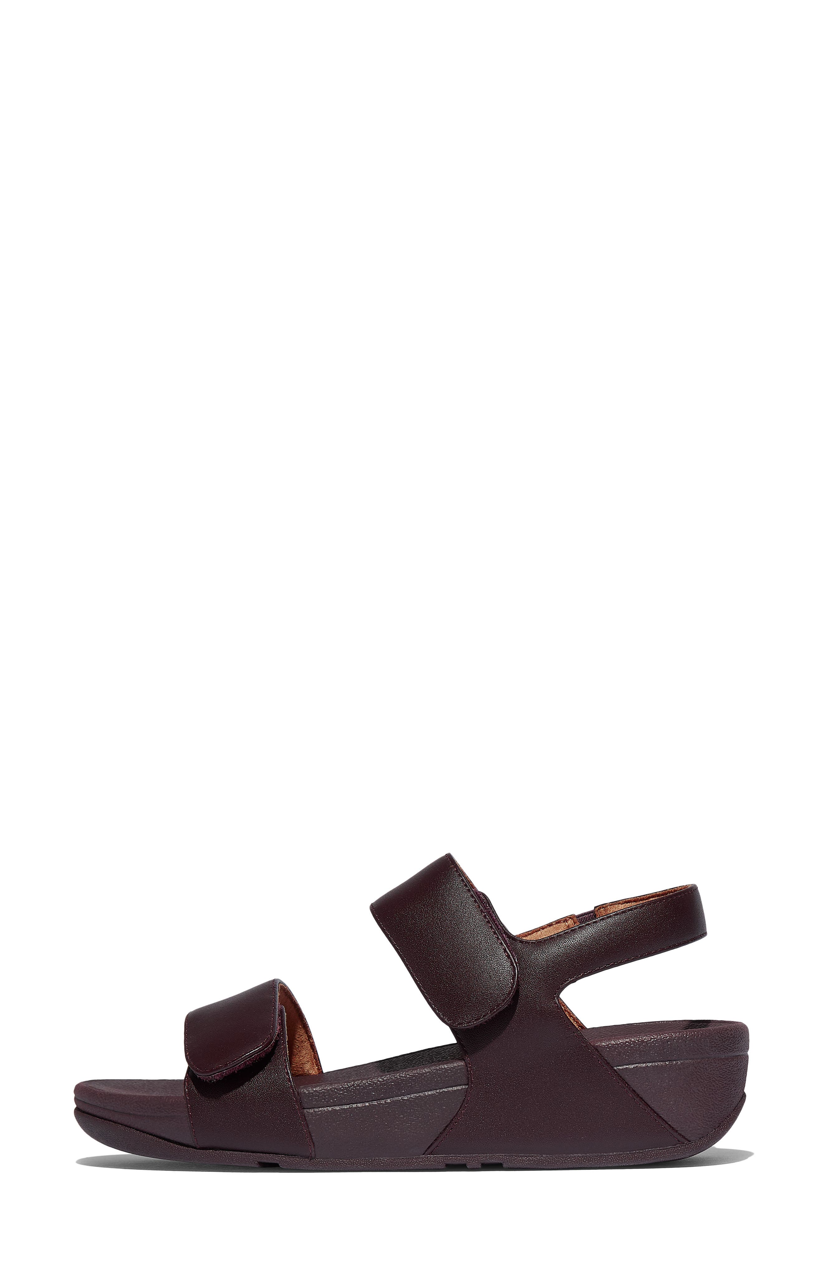 FitFlop Lulu Slingback Sandal, Alternate, color, Plumberry