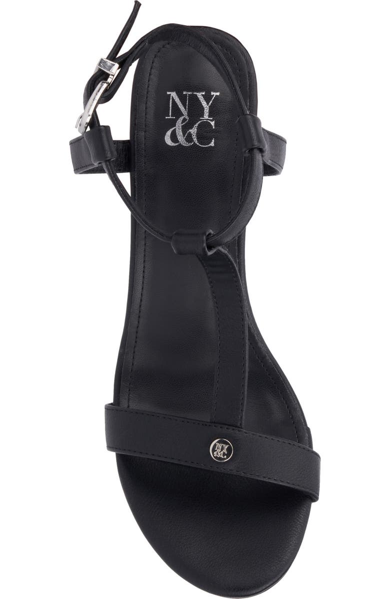 NEW YORK AND COMPANY Livvy Block Heel Sandal, Alternate, color, Black