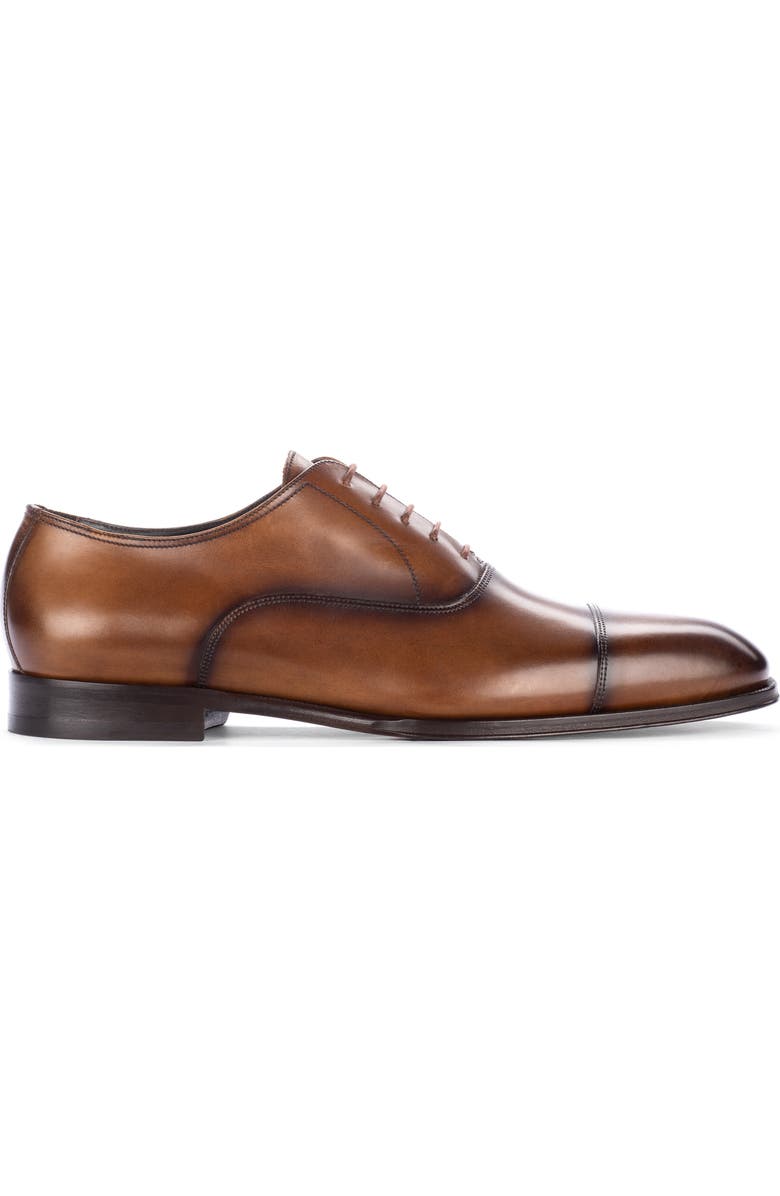 TO BOOT NEW YORK Frankie Cap Toe Oxford, Alternate, color, Crust Aero Tabacco