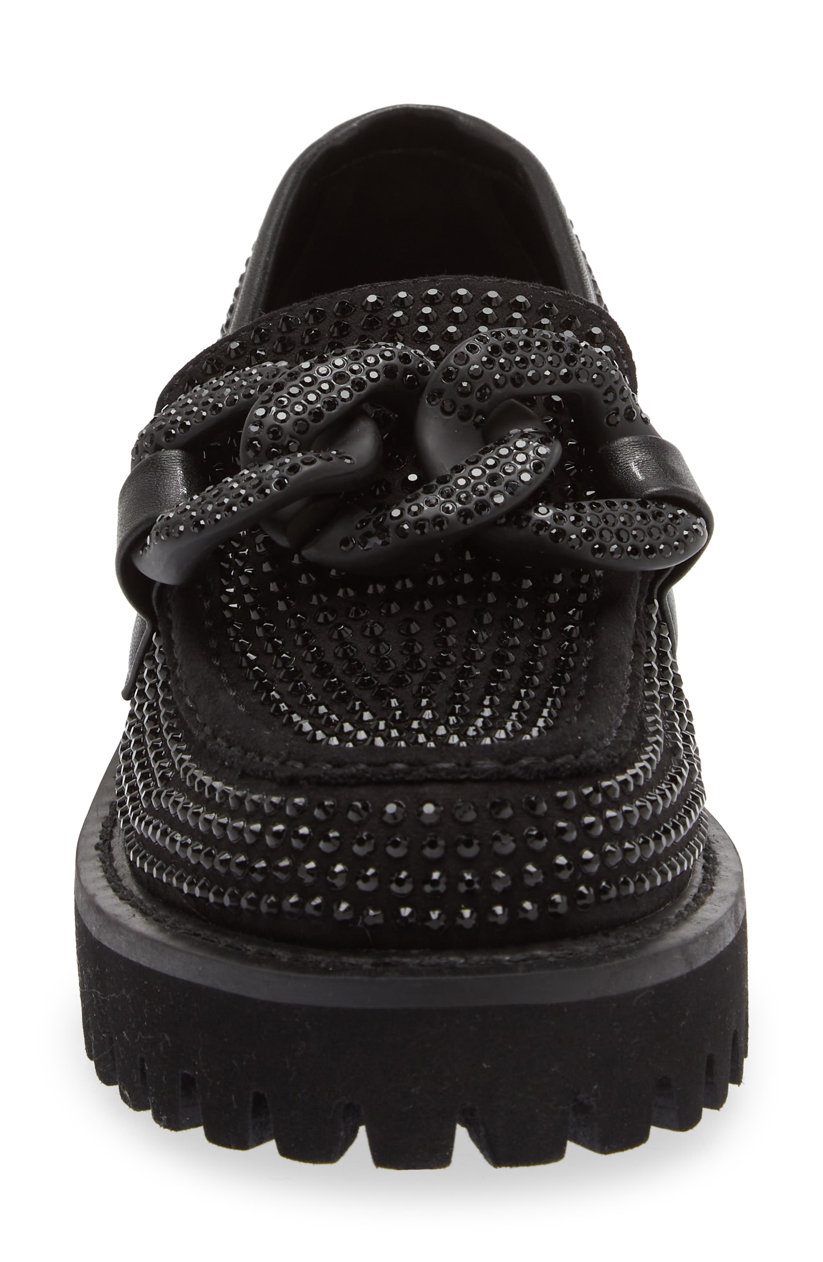 KARL LAGERFELD PARIS Giana Platform Loafer, Alternate, color, 