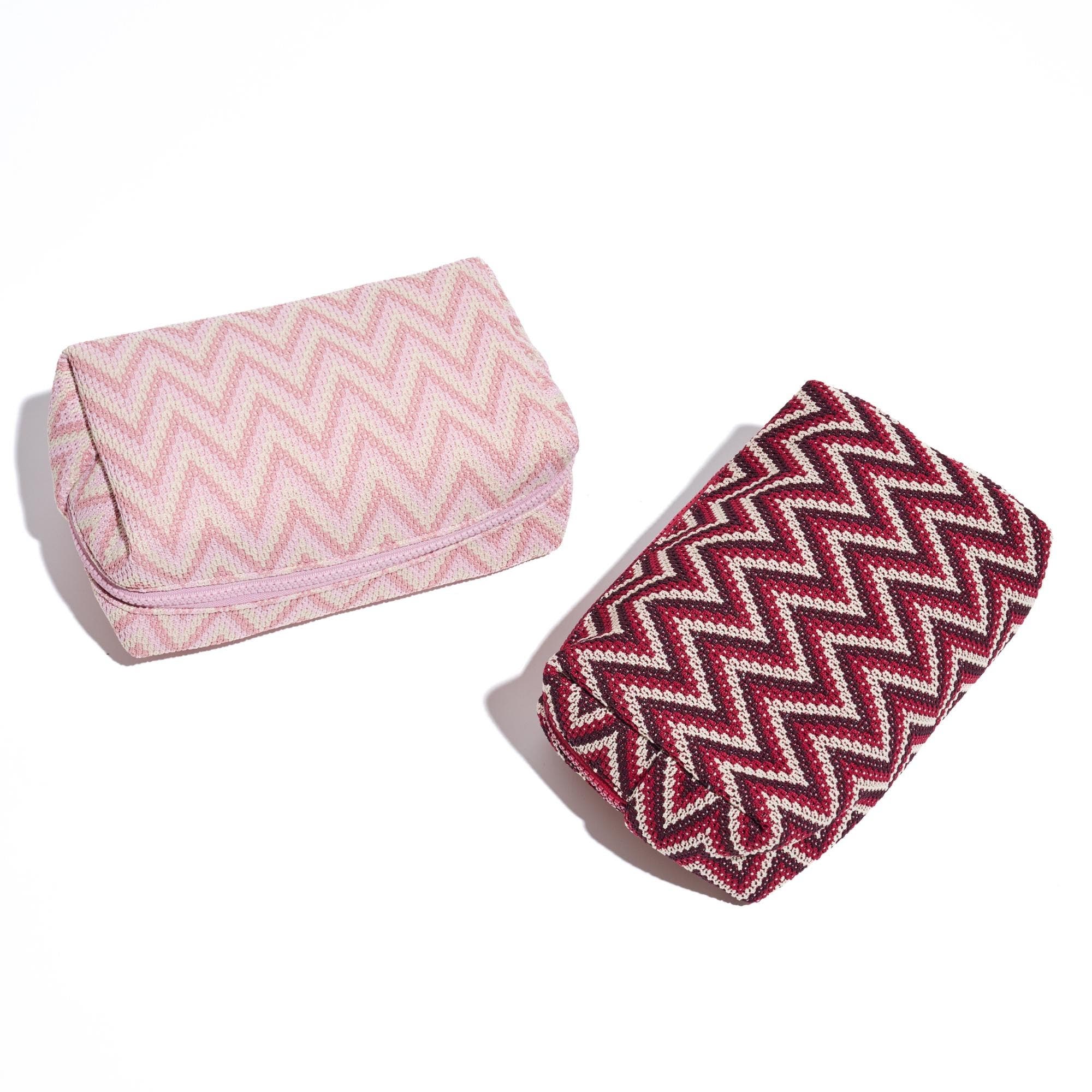 URBAN EXPRESSIONS HANDBAGS V-Muse Cosmetic & Travel Organizer Pouch, Alternate, color, Pink Multi