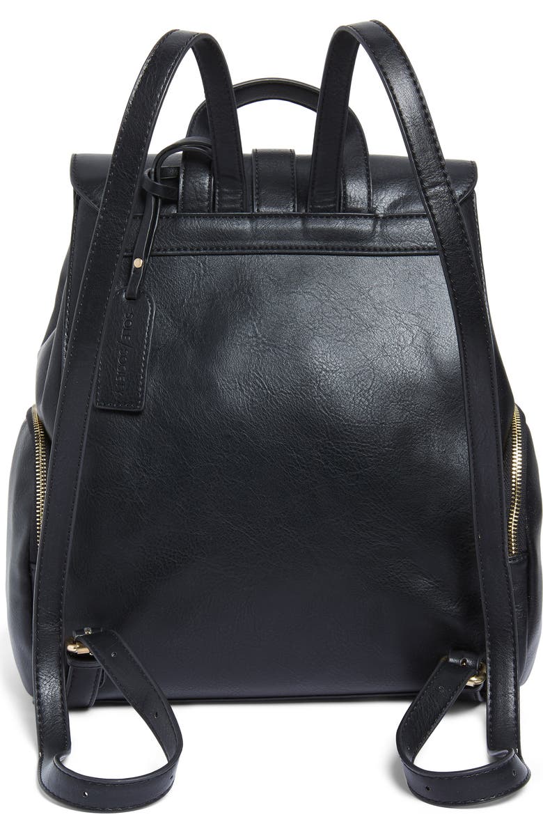Sole Society Marah Faux Leather Backpack, Alternate, color,