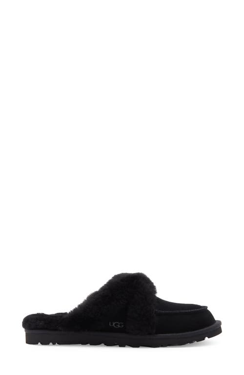 Ugg ® Loria Genuine Shearling Lined Slipper In Black