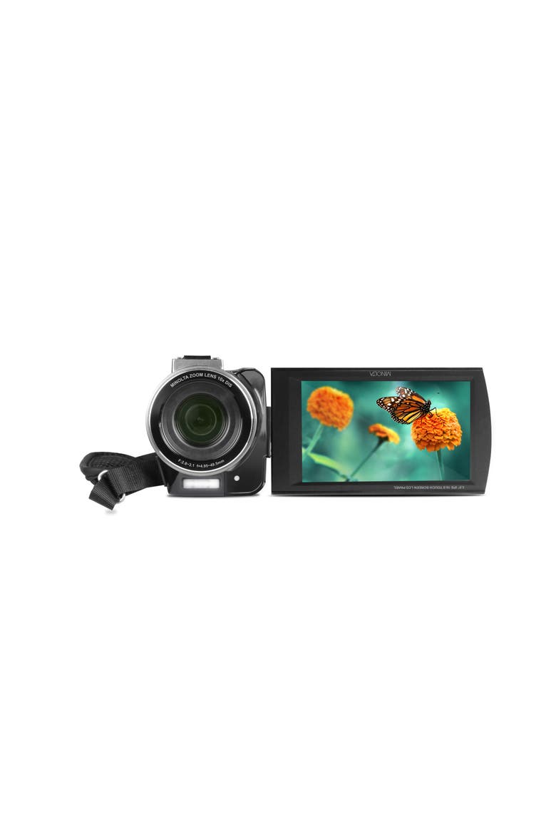 4K Ultra HD 10x Optical Zoom Camcorder, Alternate, color, Gunmetal