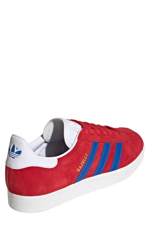Adidas Originals Mens  Gazelle Indoor In Better Scarlet Blue