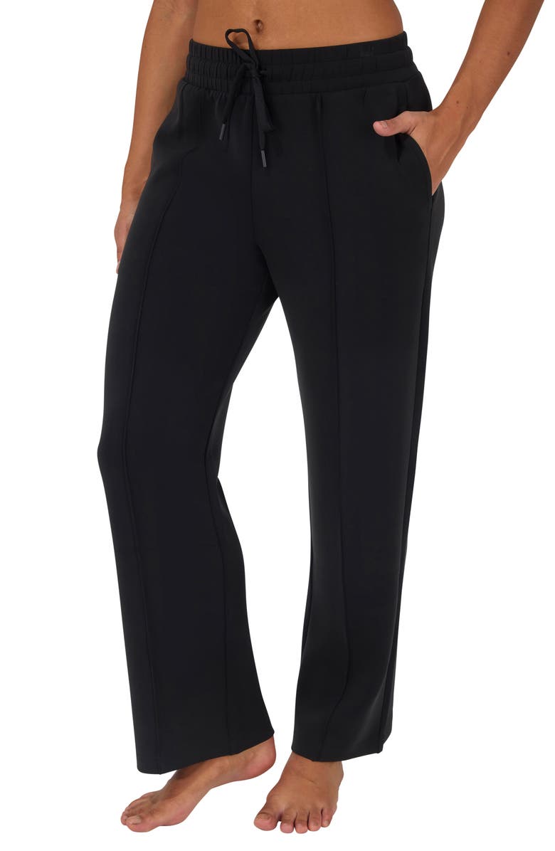 YOGALICIOUS SoftLite Timeless Pintuck Pants, Alternate, color, Black