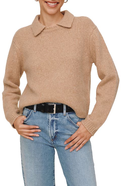 Merino Wool & Cashmere Blend Sweater