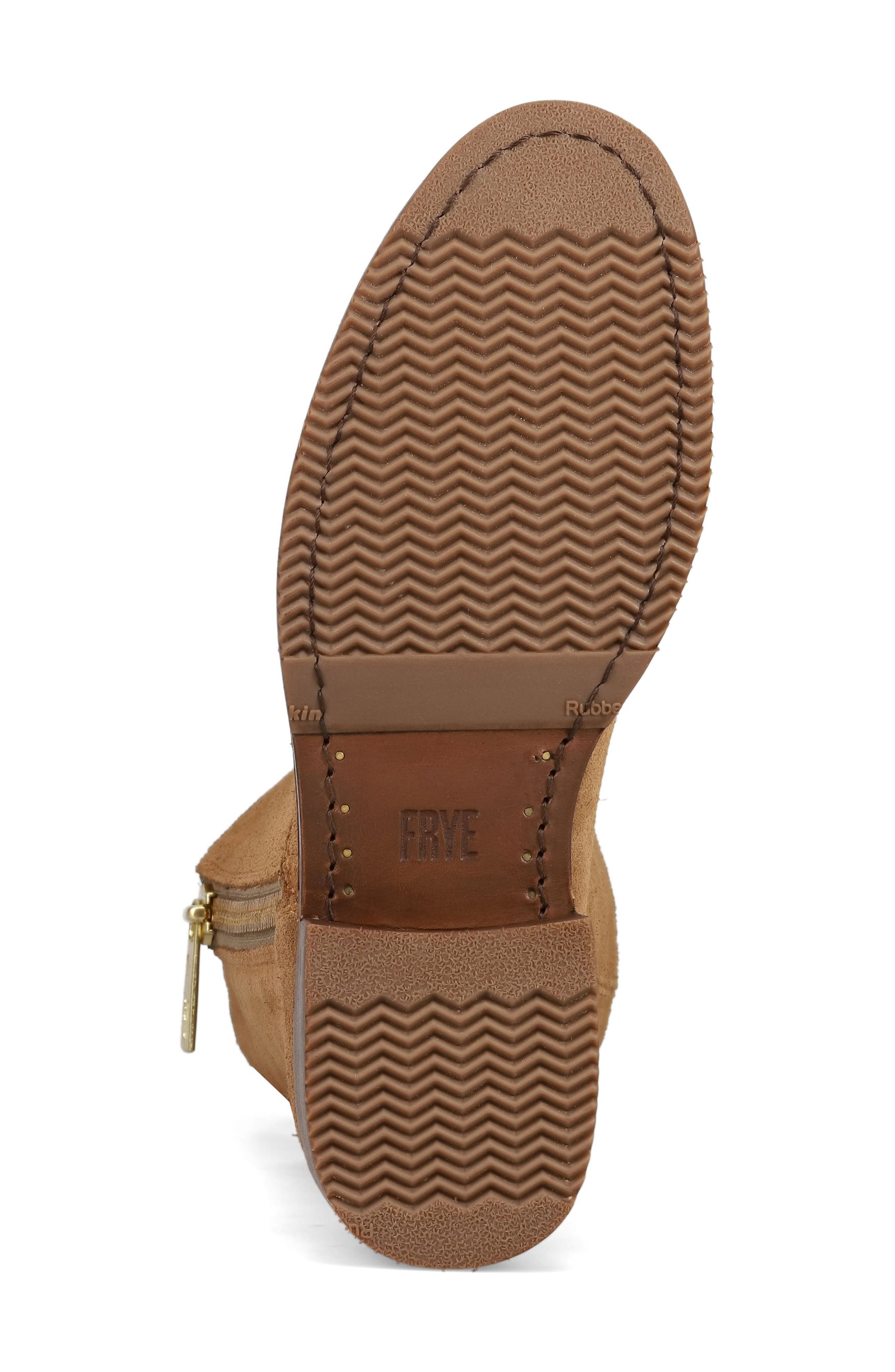 Madison Heavy Zip Boot, Alternate, color, ALMOND