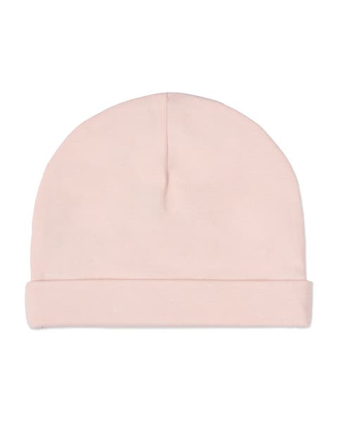 Infant Girls Solid Color Cotton Rich Baby Beanie