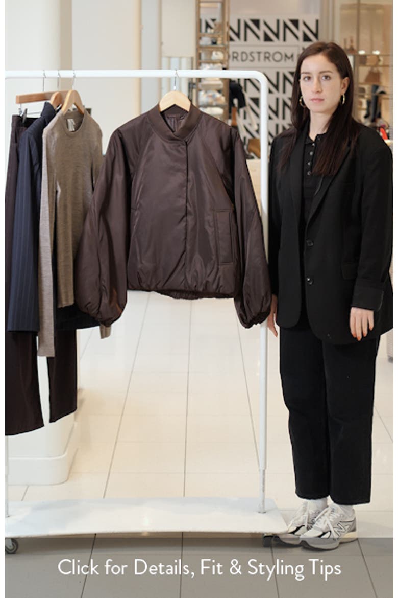 Oversize Bomber Jacket video