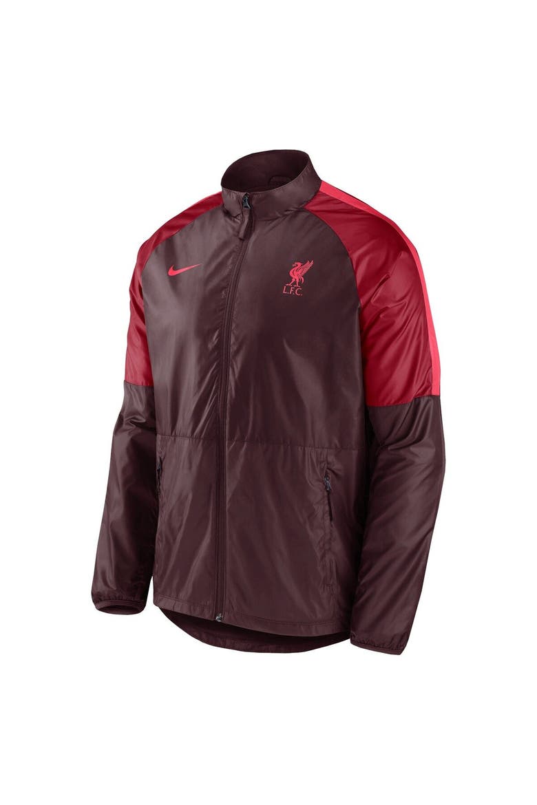 Men's Nike Burgundy Liverpool Academy AWF Full-Zip Jacket, Alternate, color, Burgundy