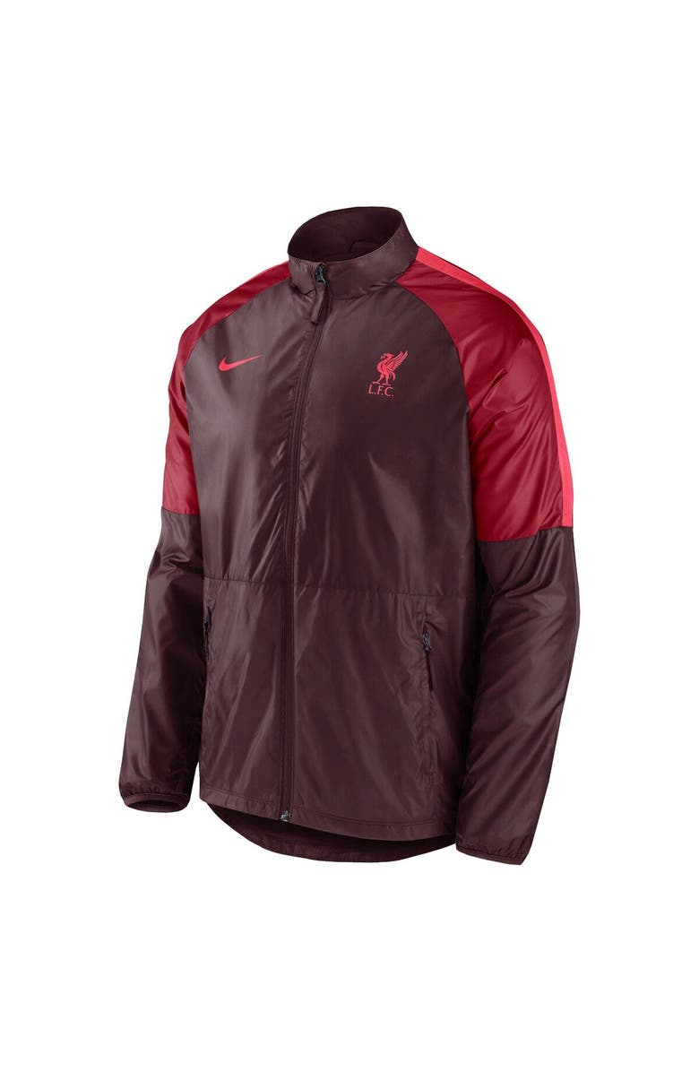 Nike Men's Nike Burgundy Liverpool Academy AWF Full-Zip Jacket, Alternate, color, 