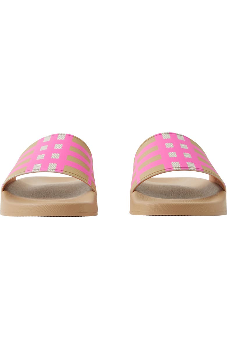 Burberry Furley Check Slide Sandal, Alternate, color,