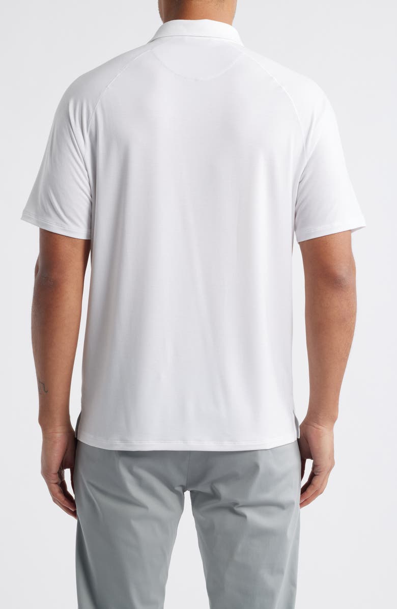 johnnie-O Callan Performance Polo, Alternate, color, White