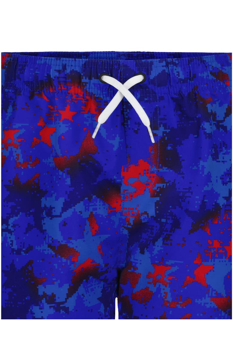Under Armour Kids' Digi Camo Volley Swim Trunks, Alternate, color, Team Royal