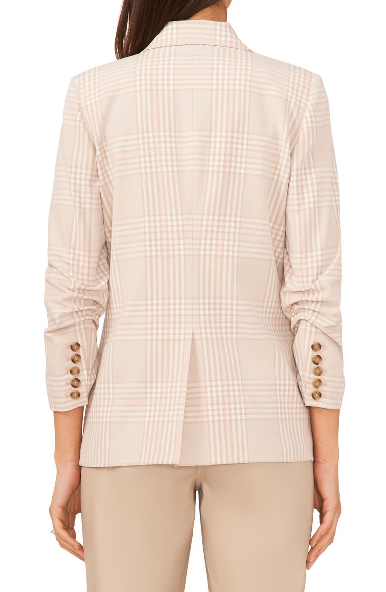 Halogen<sup>®</sup> Glen Plaid Double Breasted Blazer, Alternate, color, 