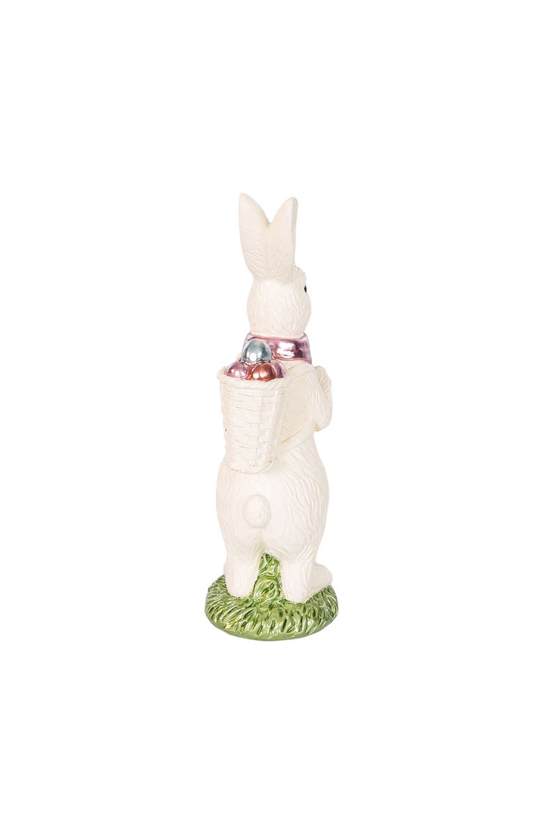 Gallerie II Chocolate Medium Easter Rabbit Figurine, Alternate, color, White