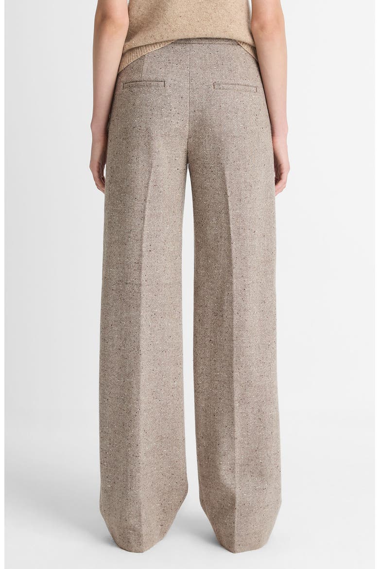 Donegal Wide Leg Pants, Alternate, color, OAT STONE