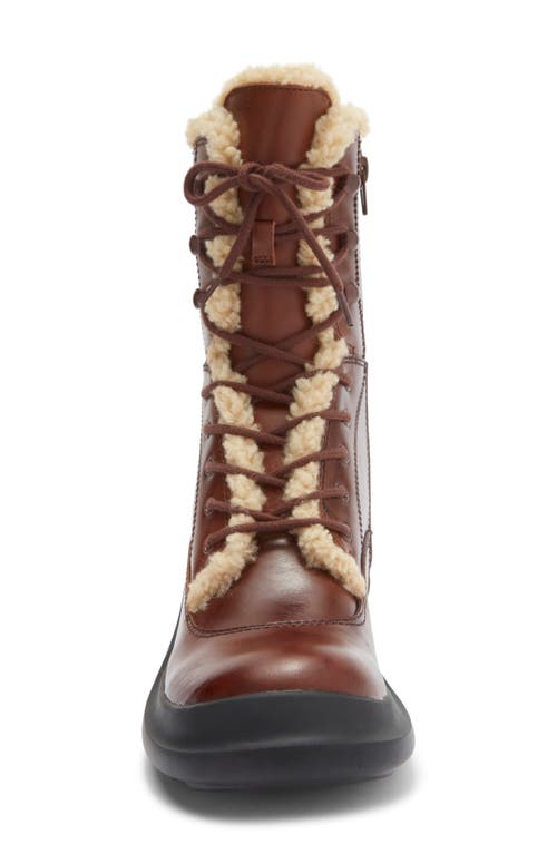 Jeffrey Campbell Explored Lace-up Boot In Brown