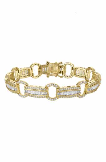 FZN Cubic Zirconia Line Bracelet