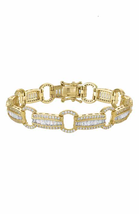 FZN Cubic Zirconia Line Bracelet