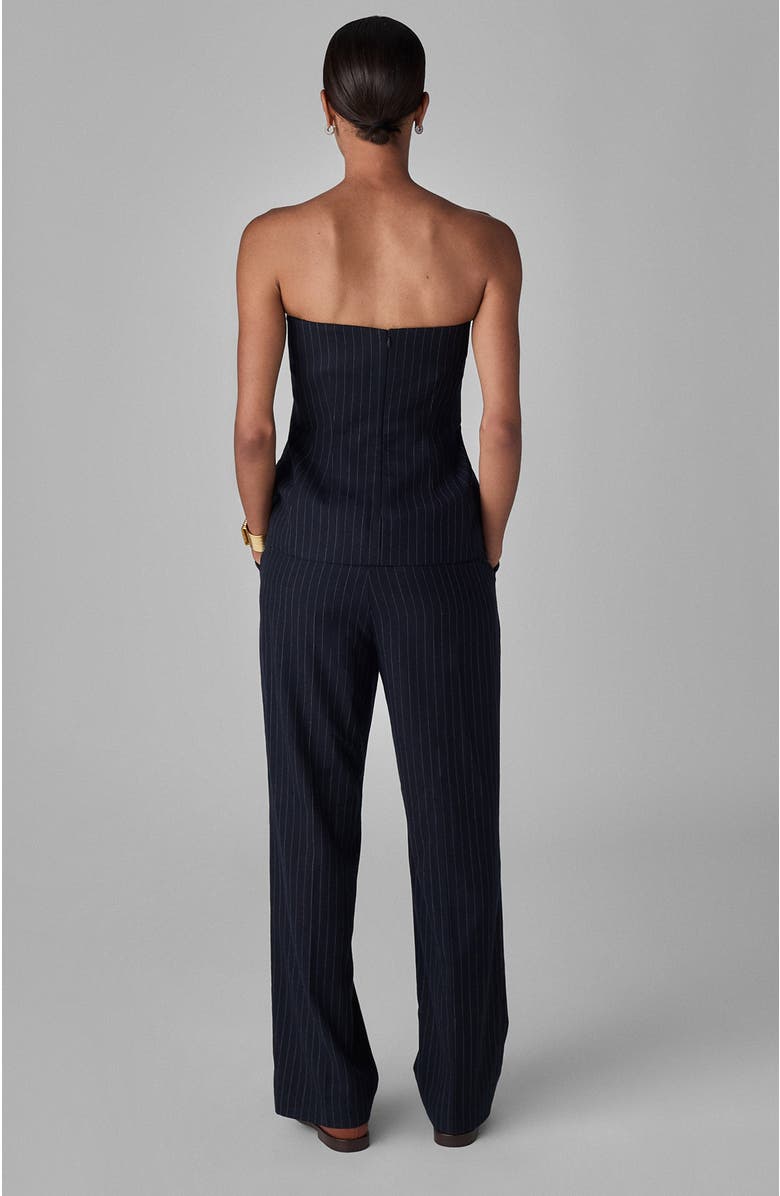 CO Tailored Bustier Top in Virgin Wool, Alternate, color, 