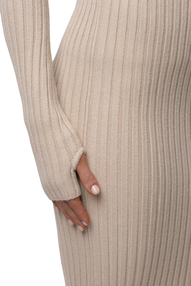 Overcast Ribbed Top, Alternate, color, Stone