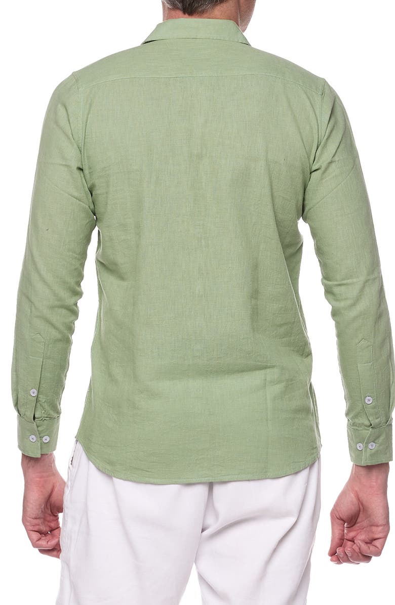 RANEES Linen Sport Shirt, Alternate, color, 